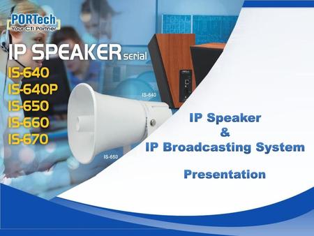 IP Broadcasting System