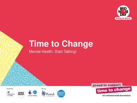 Time to Change Mental Health: Start Talking!