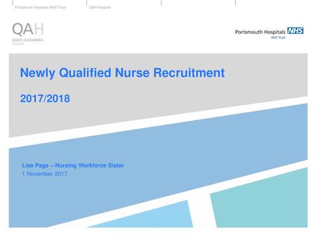 Newly Qualified Nurse Recruitment