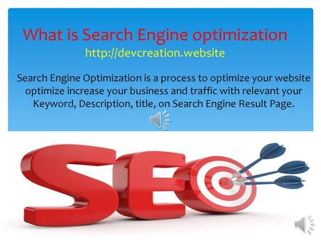 What is Search Engine optimization