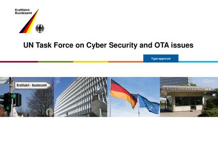 UN Task Force on Cyber Security and OTA issues