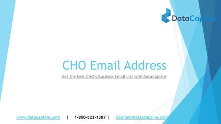 CHO  Address Get the best CHO’s Business  List with DataCaptive