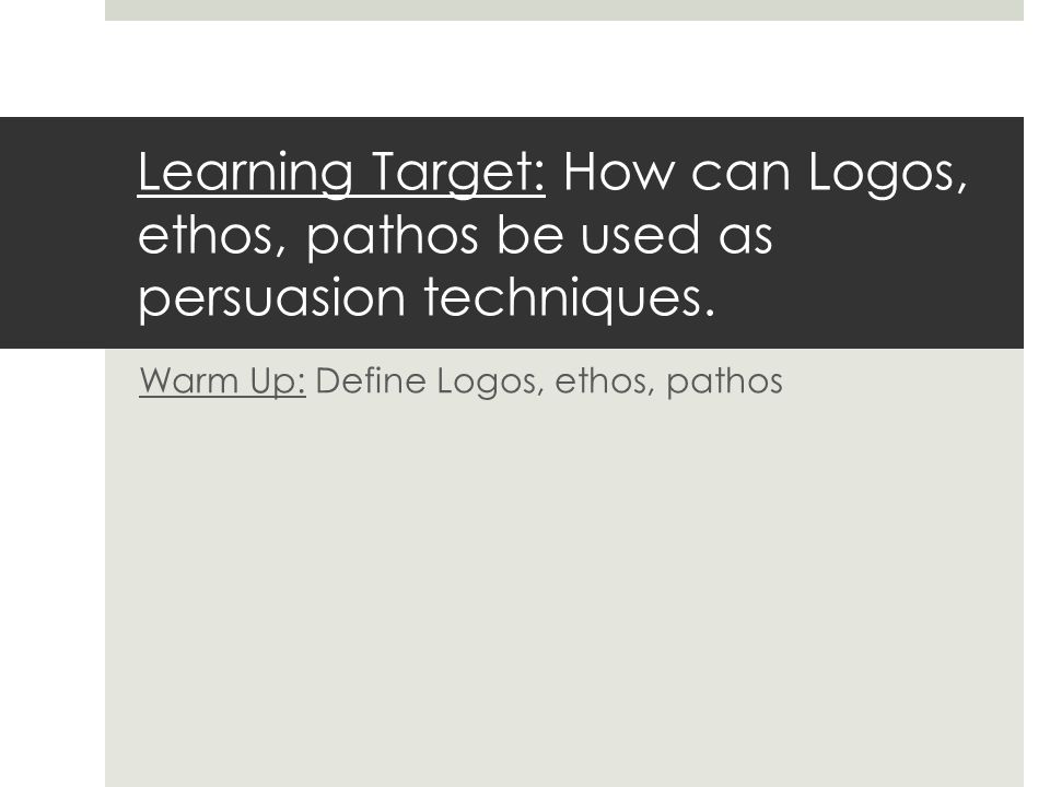 Ethos, Pathos, Logos: how to persuade people - Ness Labs