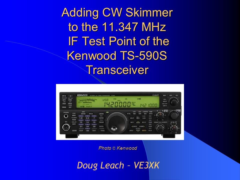 ts-590s kenwood おとる