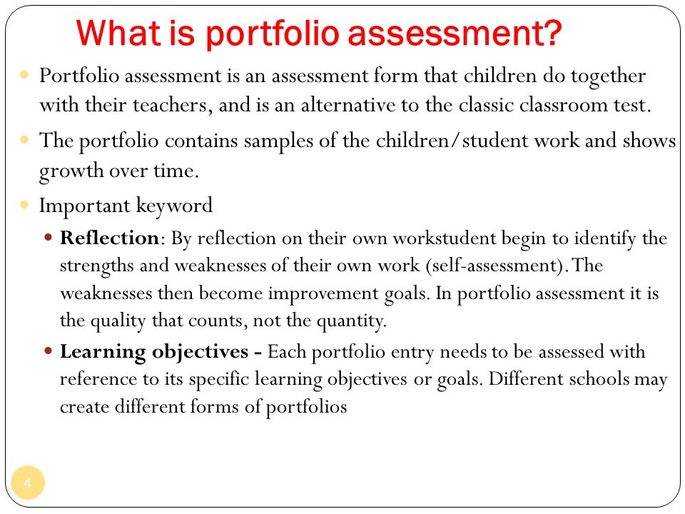 Topic 7: Portfolio Assessment - ppt video online download Topic 7: Portfolio Assessment - ppt video online download