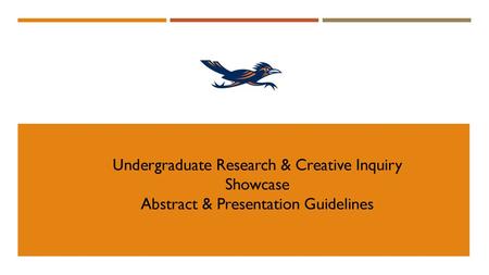 Undergraduate Research & Creative Inquiry Showcase