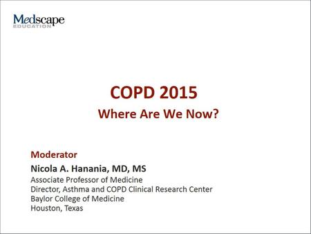 Overview The Burden of COPD Main Challenges in the Diagnosis of COPD.