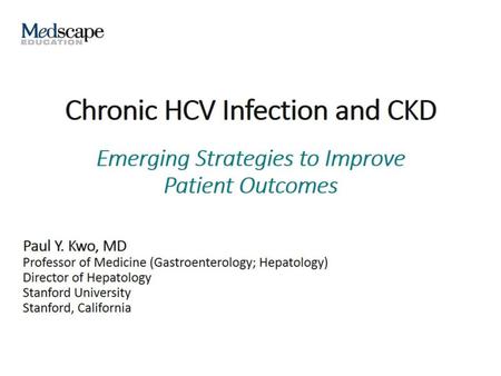 Chronic HCV Infection and CKD