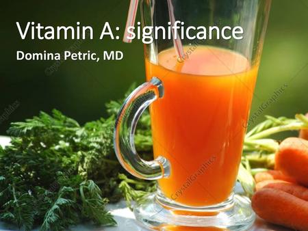 Vitamin A: significance