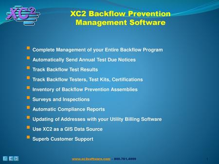 Complete Management of your Entire Backflow Program