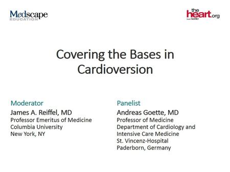 Covering the Bases in Cardioversion