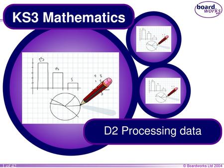 KS3 Mathematics D2 Processing data