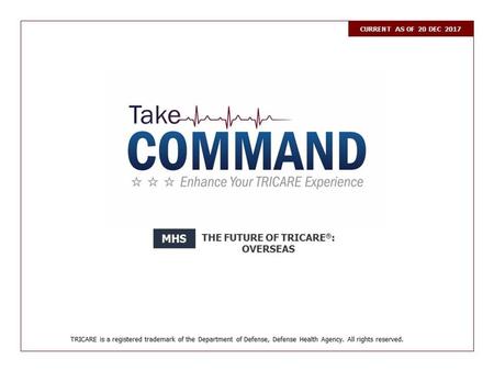 Take Command Thank you for having me with you today.