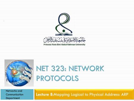 Net 323: NETWORK Protocols