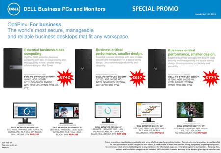 DELL Business PCs and Monitors