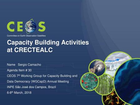 Capacity Building Activities at CRECTEALC