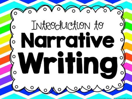 What is a narrative? A narrative is a story made up of real or imagined experiences. A personal narrative is an account of events from your life. A fictional.