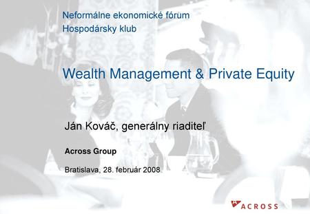 Wealth Management & Private Equity