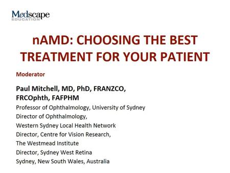nAMD: Choosing the Best Treatment for your Patient