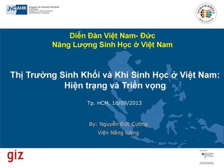 Năng Lượng Sinh Học ở Việt Nam