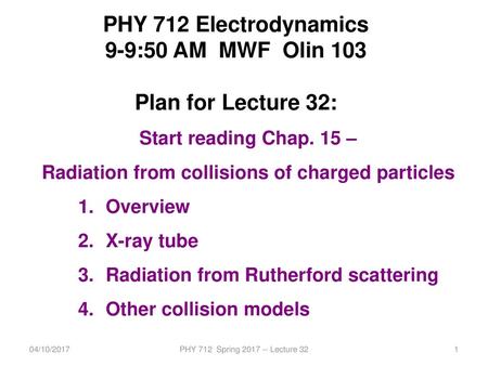 Radiation from collisions of charged particles