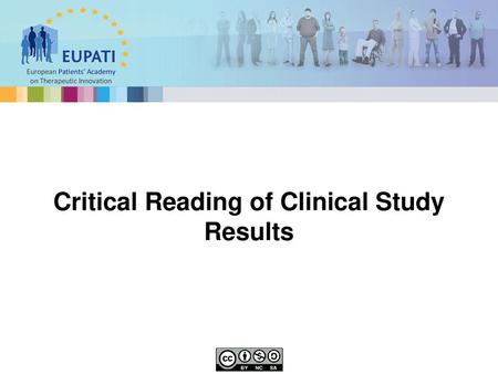 Critical Reading of Clinical Study Results