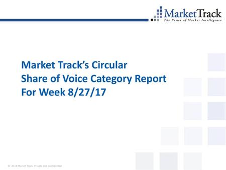Market Track’s Circular Share of Voice Category Report