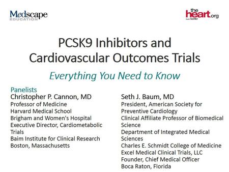 PCSK9 Inhibitors and Cardiovascular Outcomes Trials
