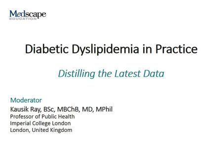 Diabetic Dyslipidemia in Practice