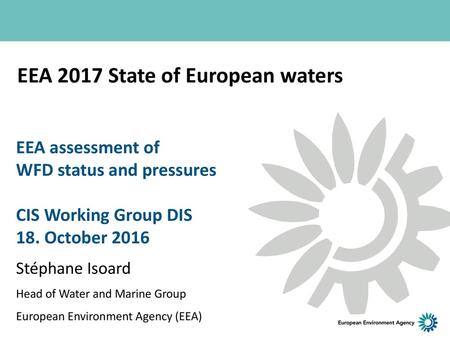 EEA 2017 State of European waters