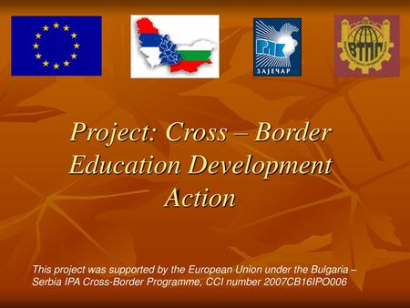 Project: Cross – Border Education Development Action