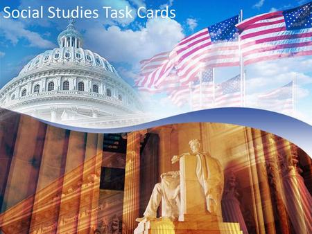 Social Studies Task Cards