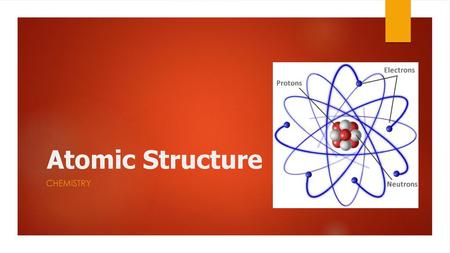 Atomic Structure Chemistry.