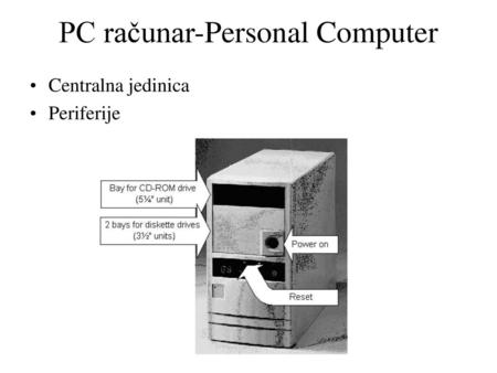 PC računar-Personal Computer