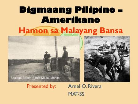 Digmaang Pilipino – Amerikano Hamon sa Malayang Bansa