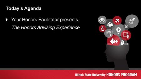 Your Honors Facilitator presents: The Honors Advising Experience