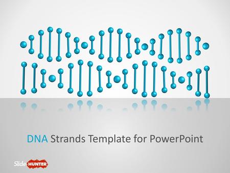 DNA Strands Template for PowerPoint
