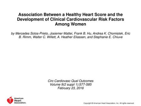 Circ Cardiovasc Qual Outcomes