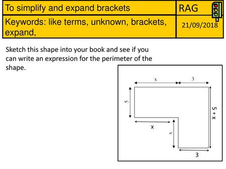 RAG To simplify and expand brackets