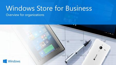 Windows Store for Business