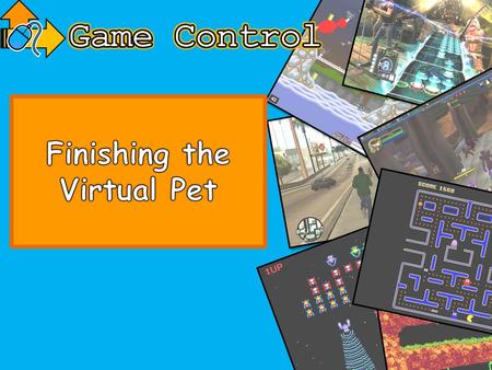 Finishing the Virtual Pet