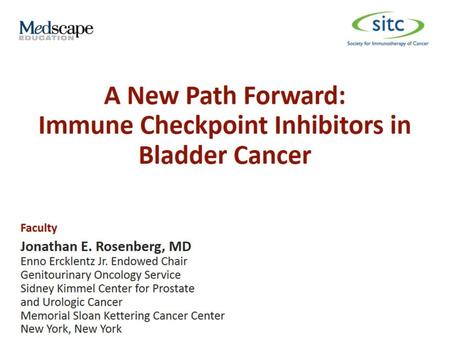 A New Path Forward: Immune Checkpoint Inhibitors in Bladder Cancer