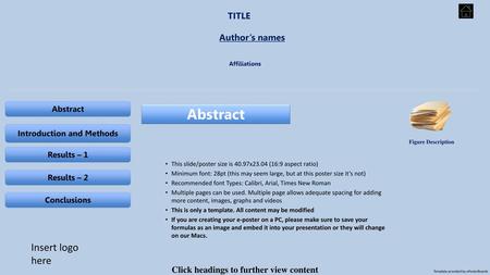 Introduction and Methods Click headings to further view content