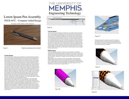 Engineering Technology Lorem Ipsum Pen Assembly