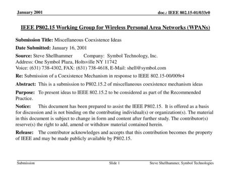 IEEE P Working Group for Wireless Personal Area Networks (WPANs)