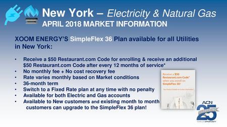 New York – Electricity & Natural Gas