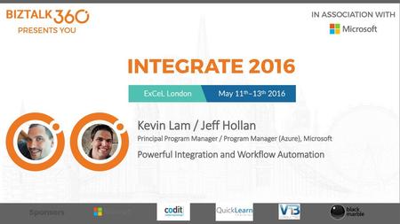 Kevin Lam / Jeff Hollan Powerful Integration and Workflow Automation