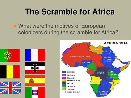 Imperialism The Scramble For Africa Ppt Video Online Download