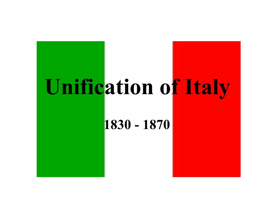 Unification of Italy ppt video online download