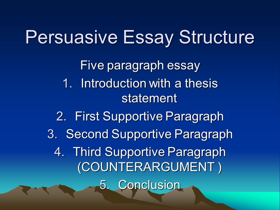 persuasive text introduction